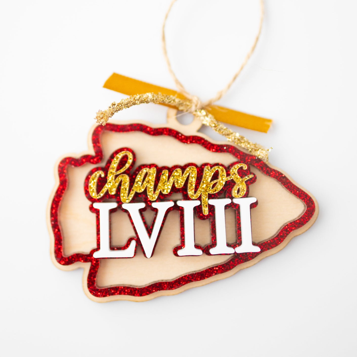 2024 Chiefs Champion Ornaments