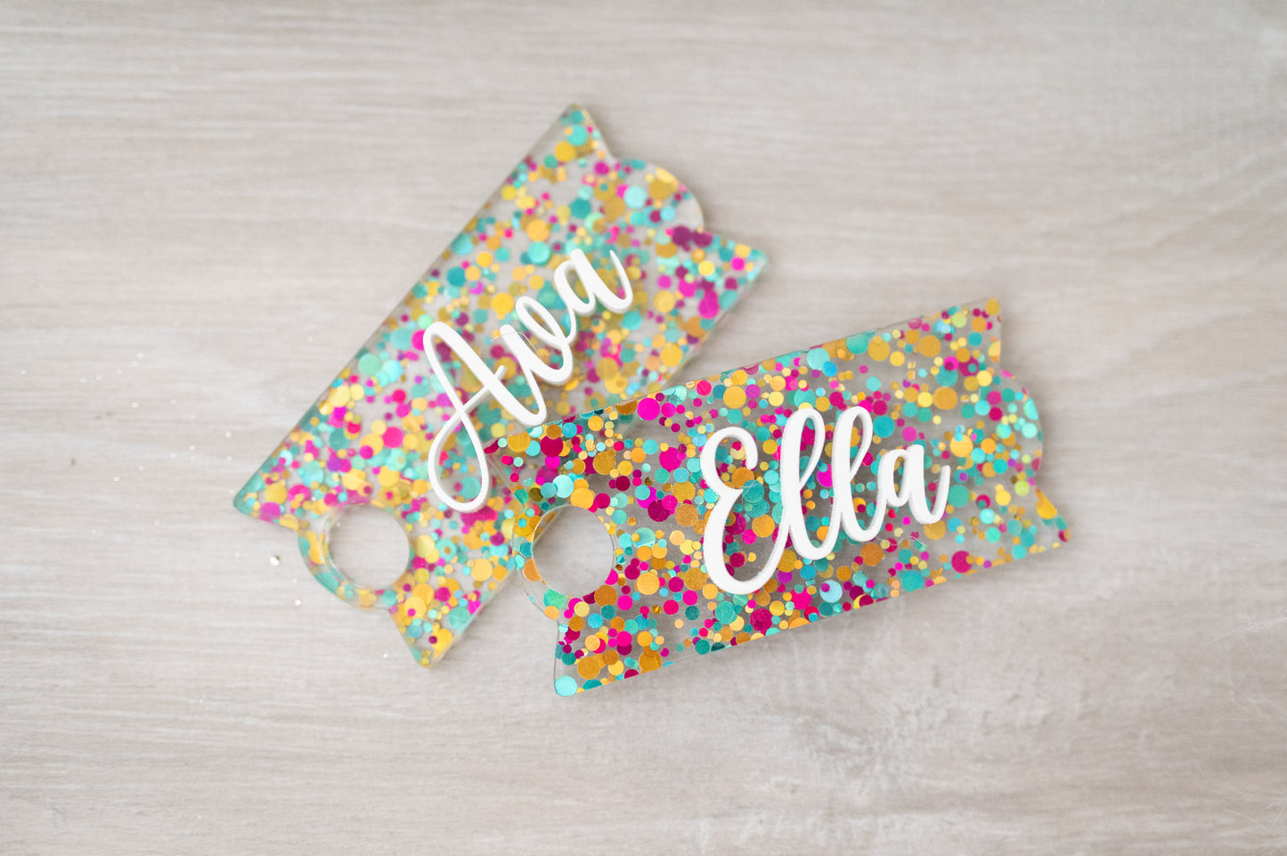 Confetti Glitter Stanley Tumbler Topper