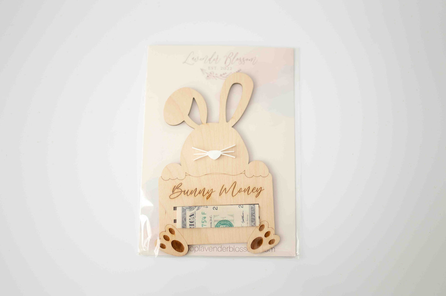 Bunny Money Holder for Easter Baskets