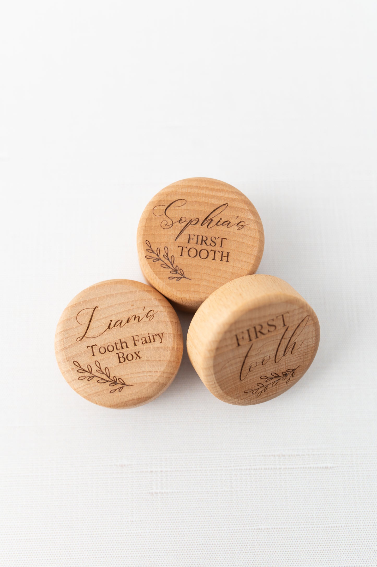 Small Tooth Fairy Keepsake Boxes | First Tooth | First Curl