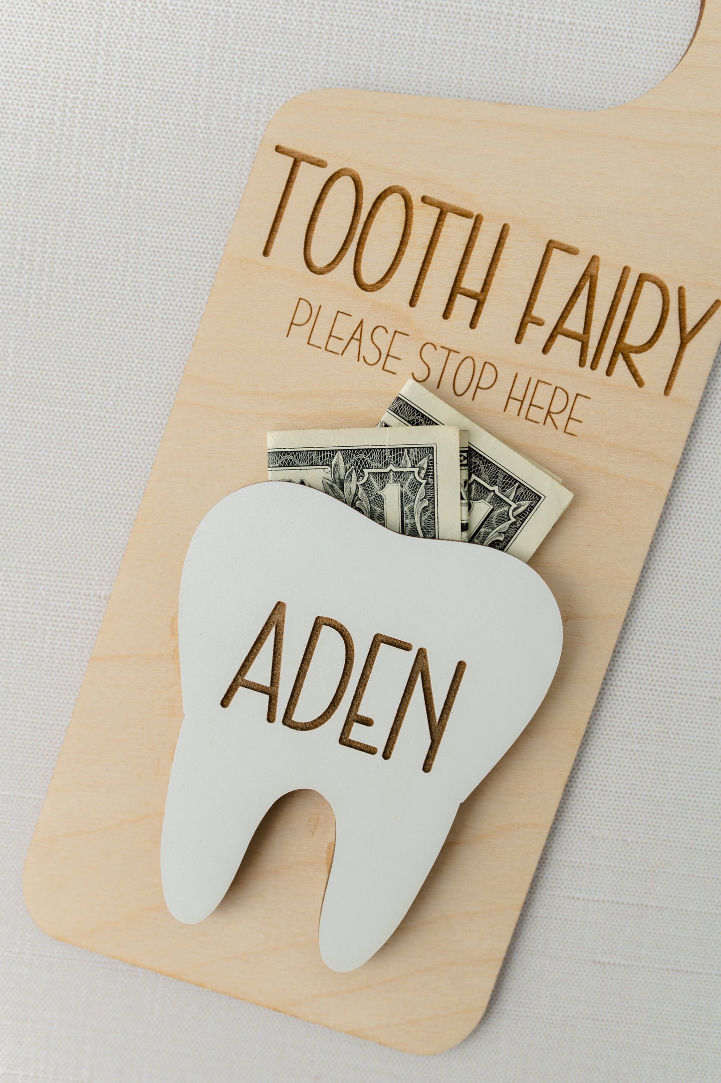 Tooth Fairy Door Hanger Sign