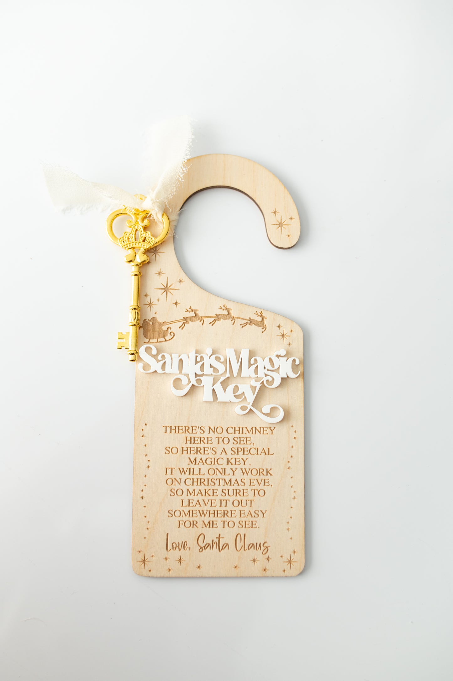 Santa's Magic Key Door Hanger