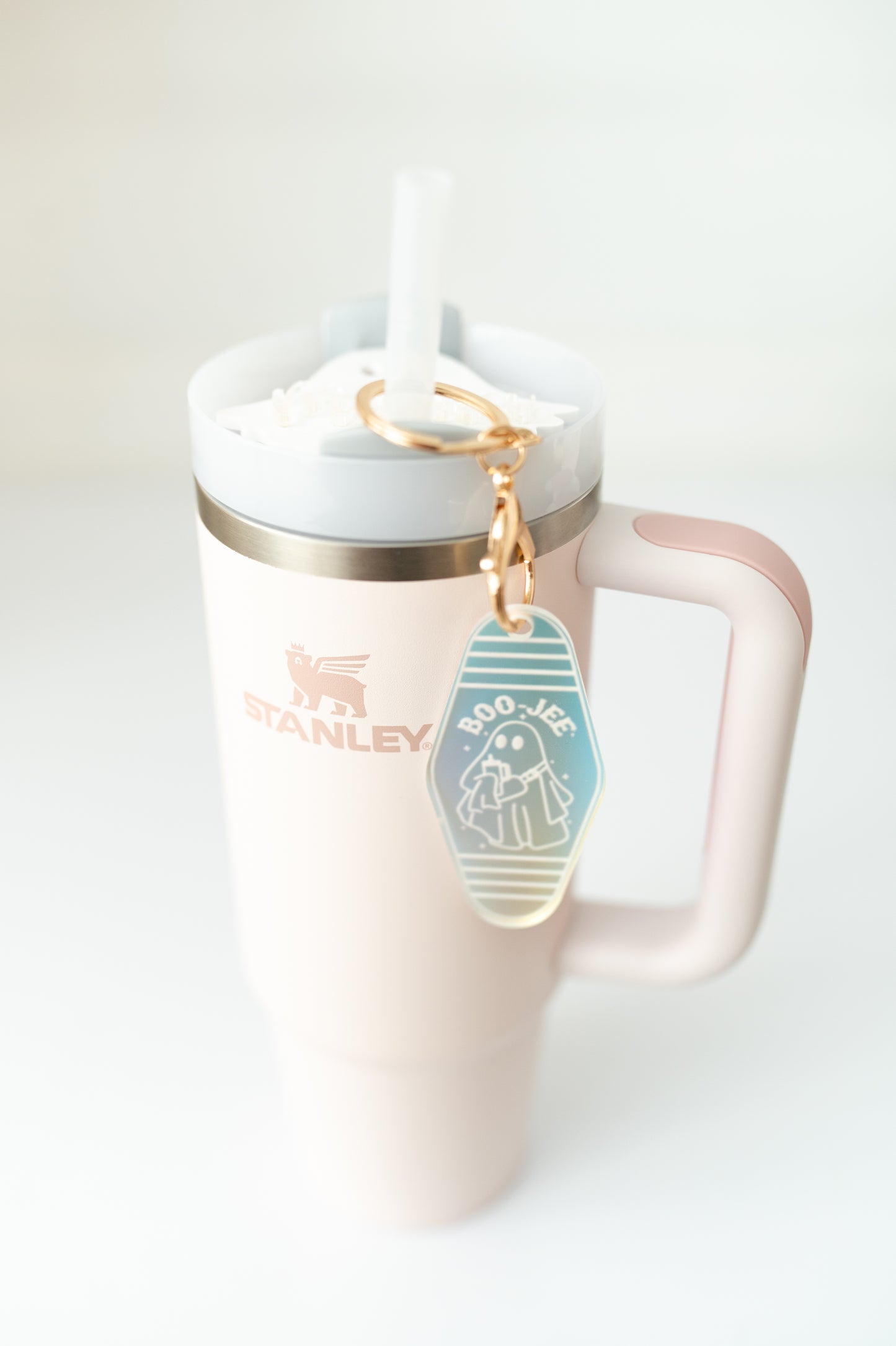 Iridescent Boo-Jee Ghost Keychain