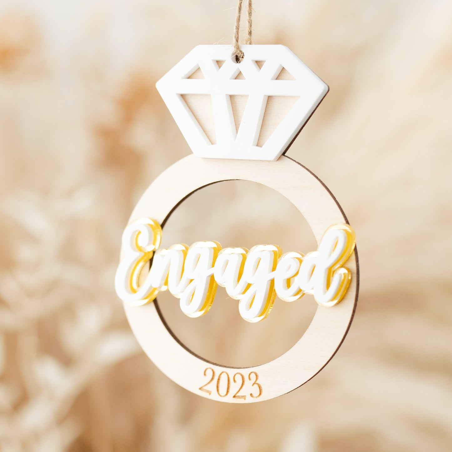 Engaged Ornament