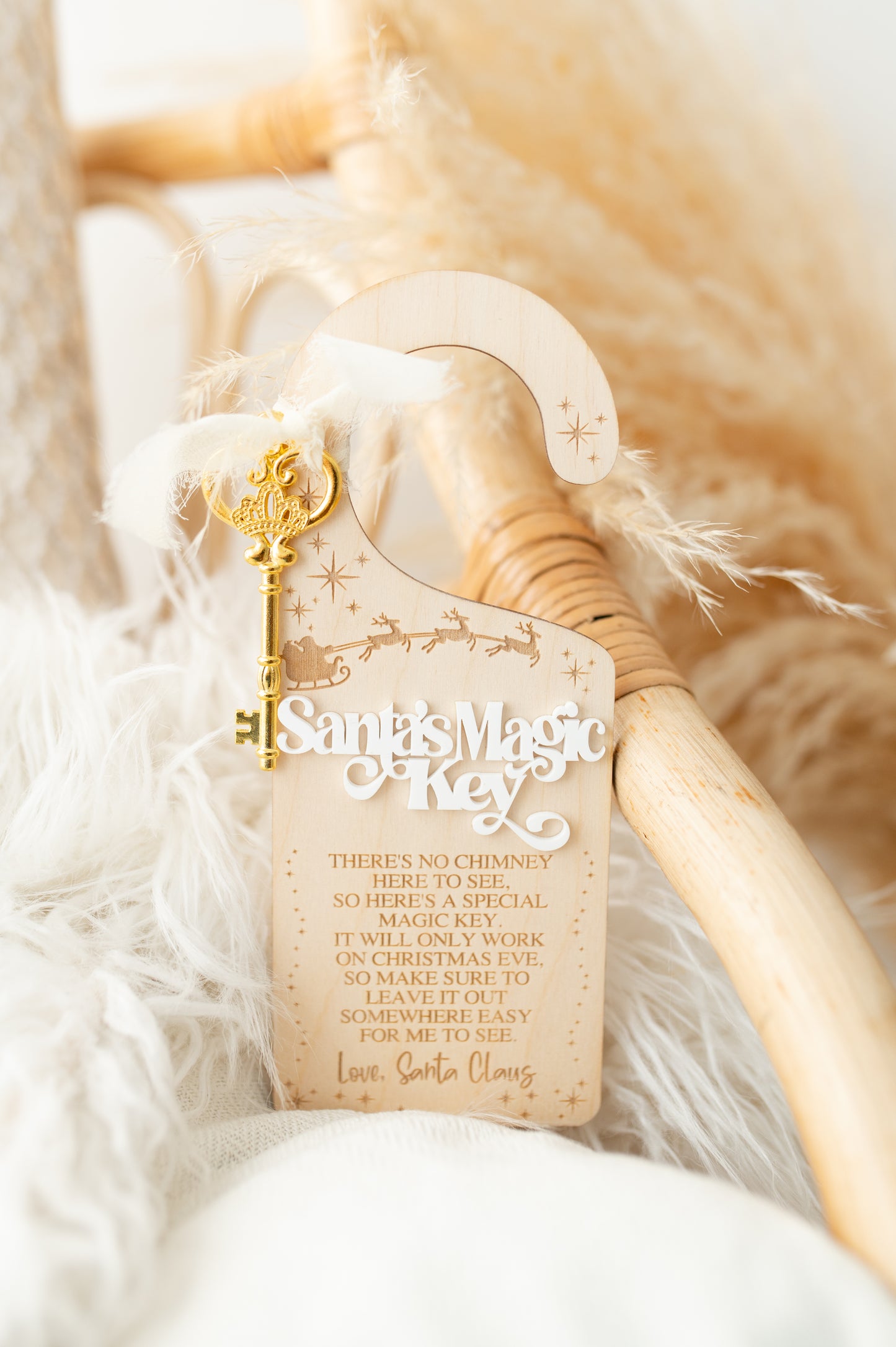 Santa's Magic Key Door Hanger