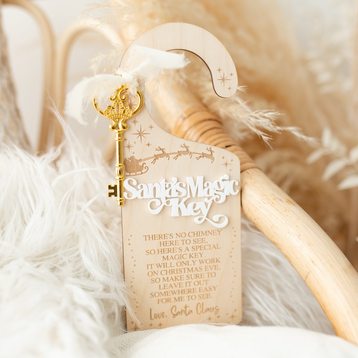 Santa's Magic Key Door Hanger