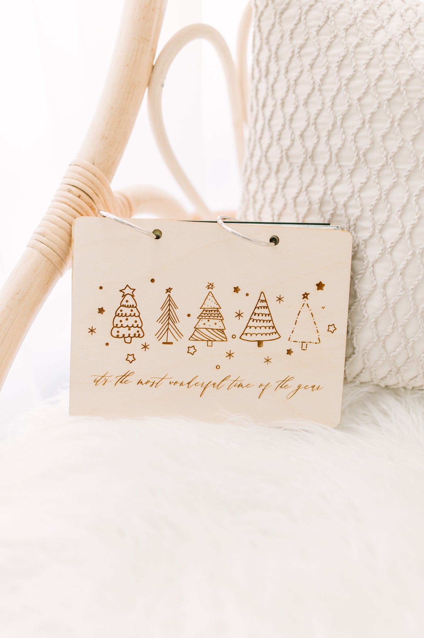 Christmas Card Keepsake Book