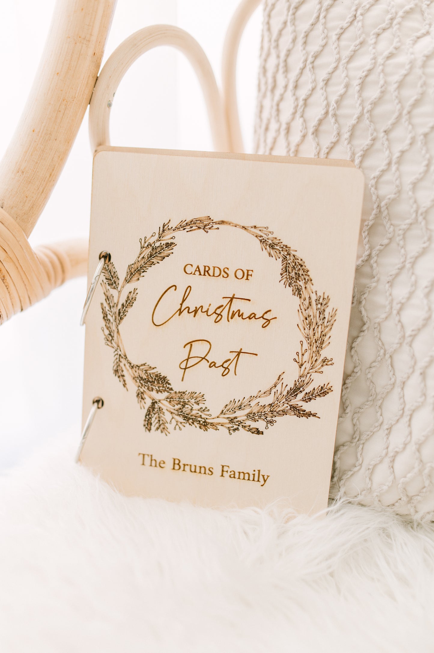 Christmas Card Keepsake Book