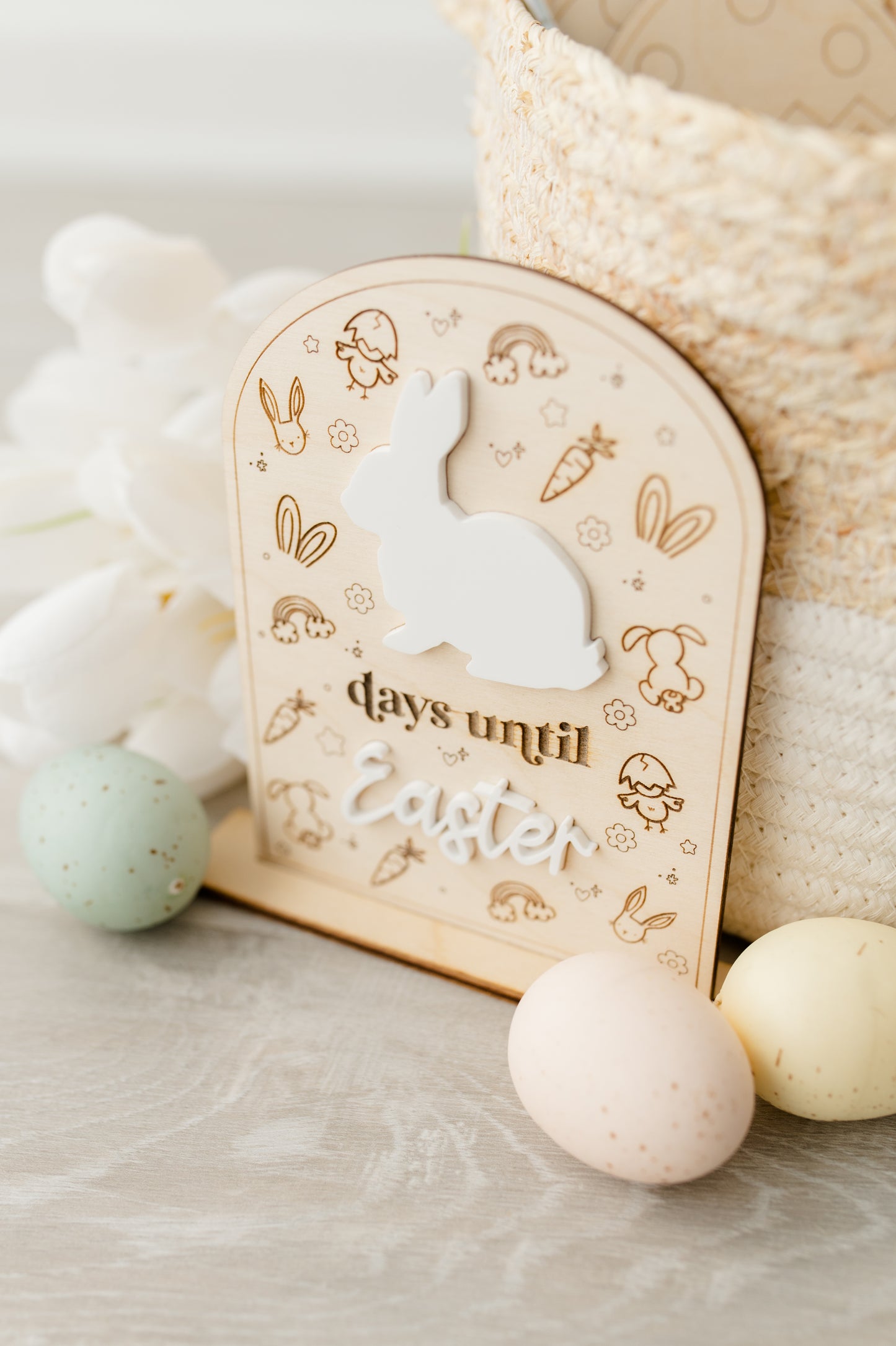Countdown to Easter Dry Erase Sign