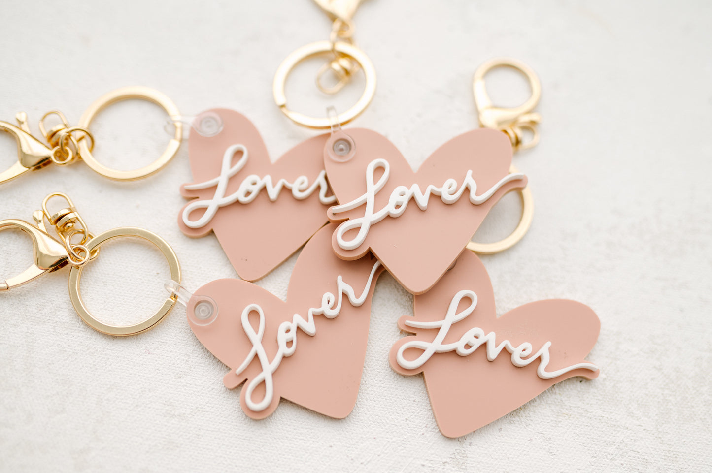 Lover Heart Keychains