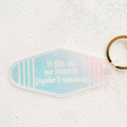 Taylor Inspired Keychains
