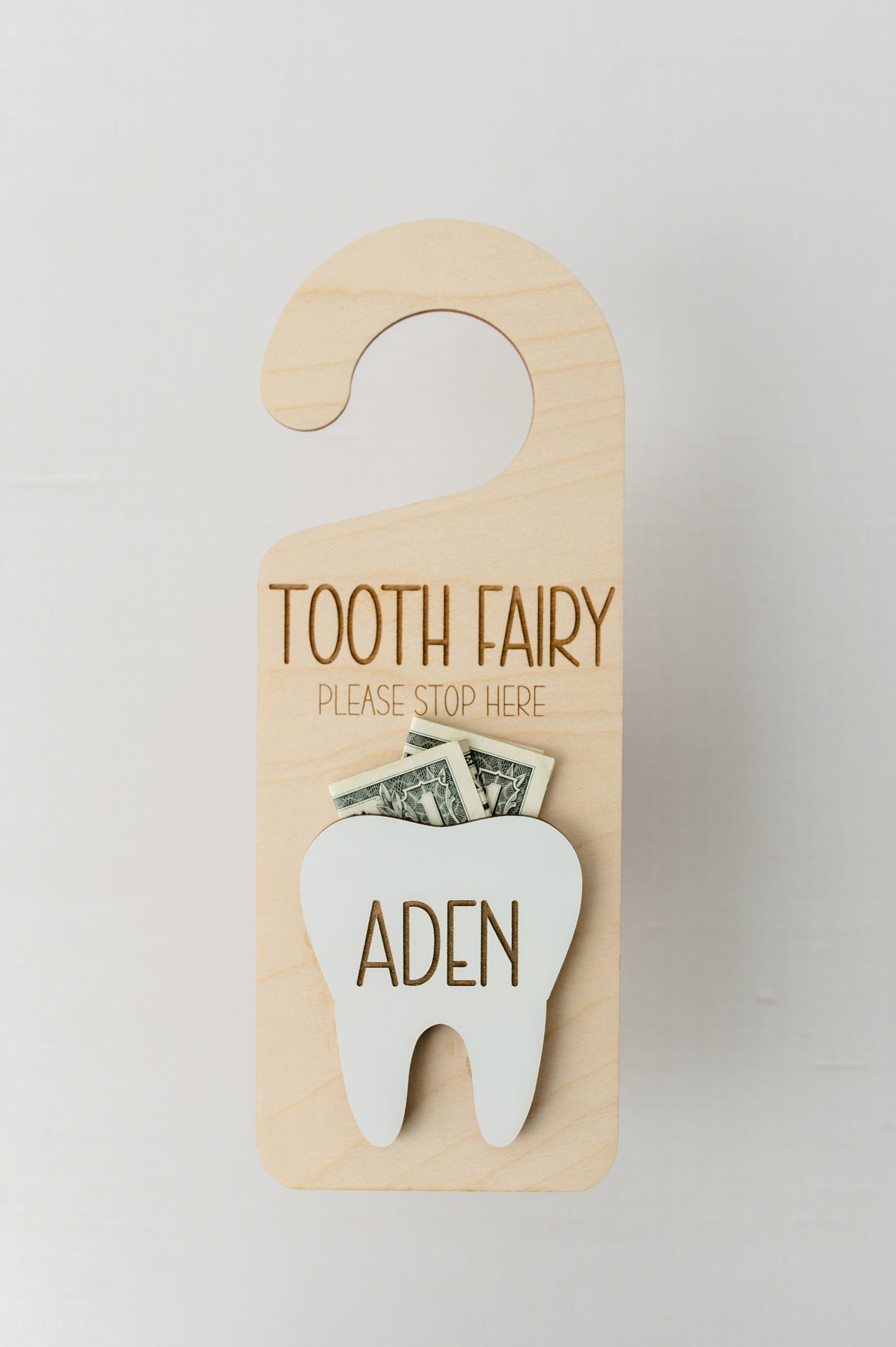 Tooth Fairy Door Hanger Sign