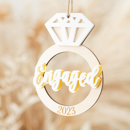 Engaged Ornament
