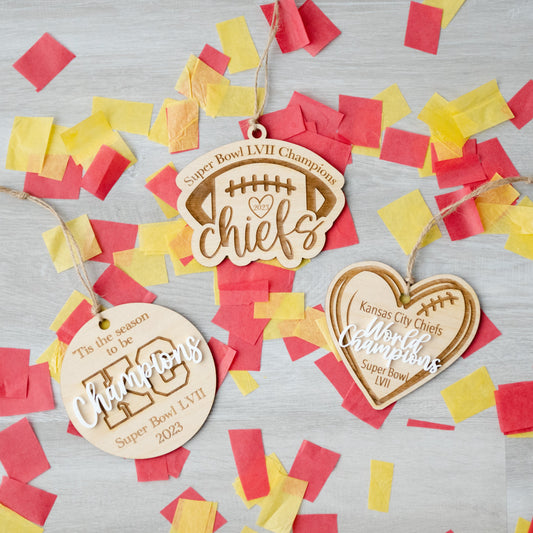 2023 Chiefs Super Bowl Ornament