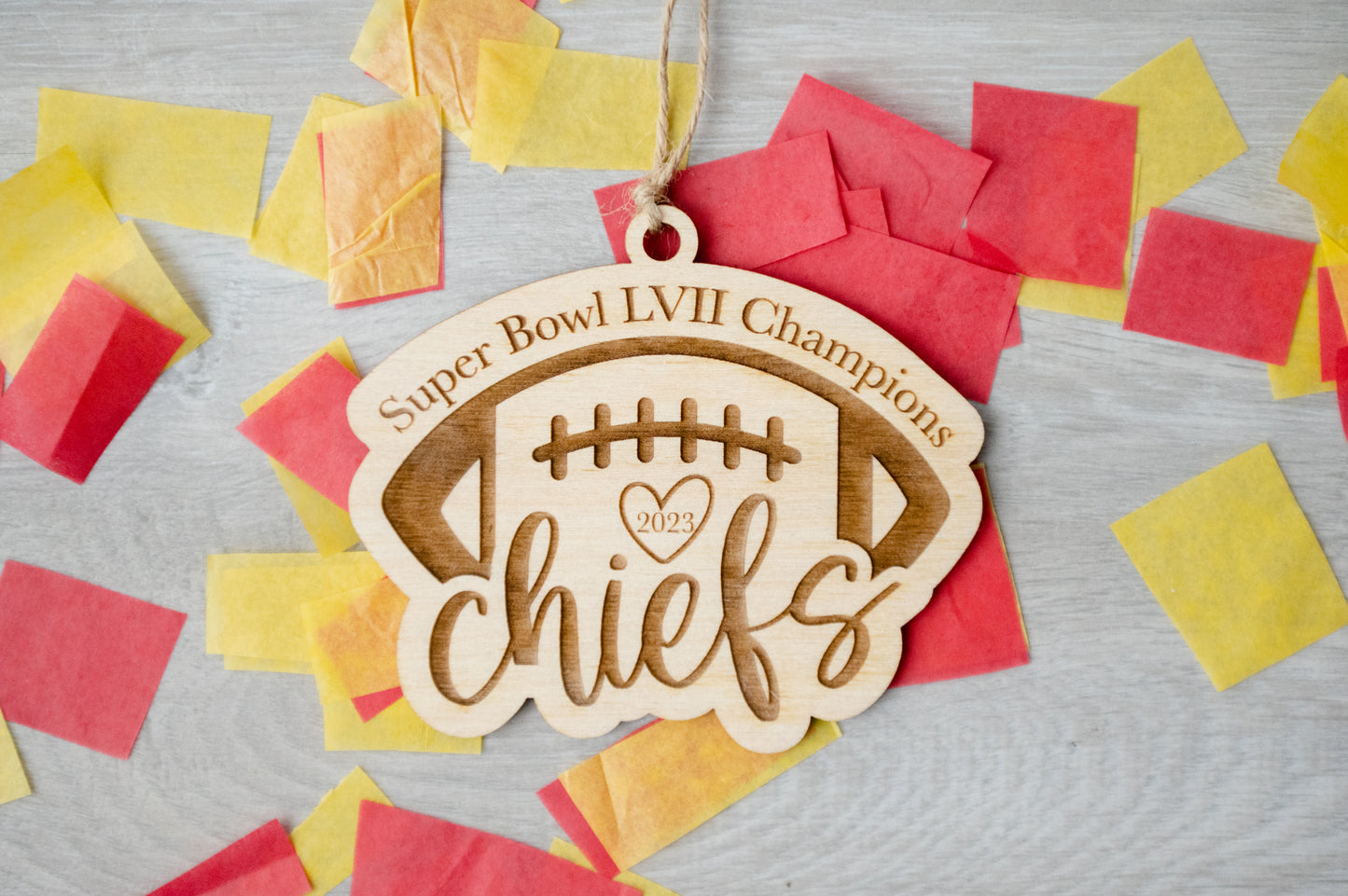 2023 Chiefs Super Bowl Ornaments