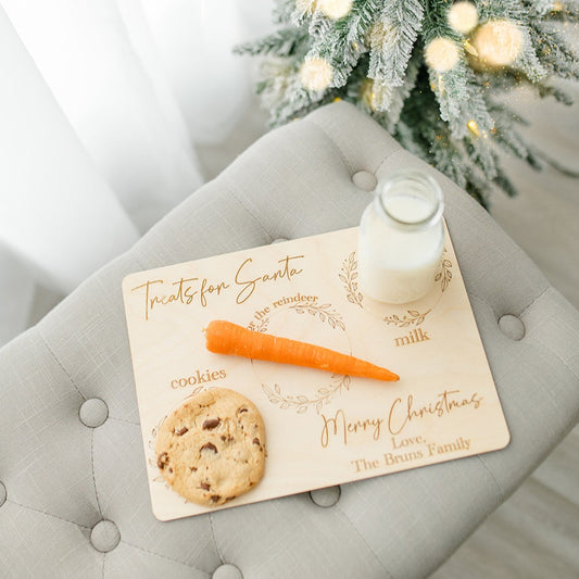 Santa Treat Tray