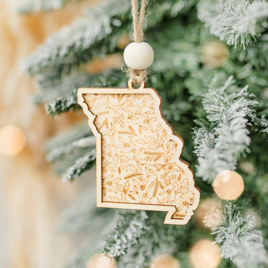 Missouri Holiday Ornament