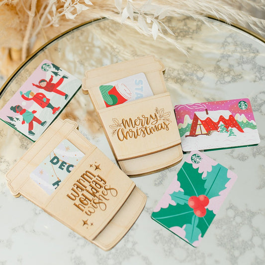 Coffee Gift Card Holder