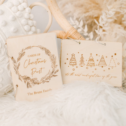 Christmas Card Keepsake Book