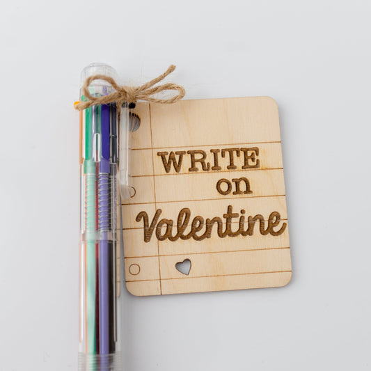 Color Changing Pen Valentine Cards