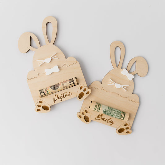 Bunny Money Holder for Easter Baskets