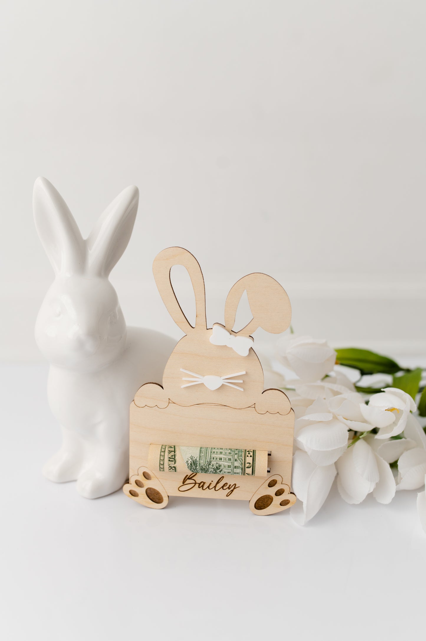 Bunny Money Holder for Easter Baskets
