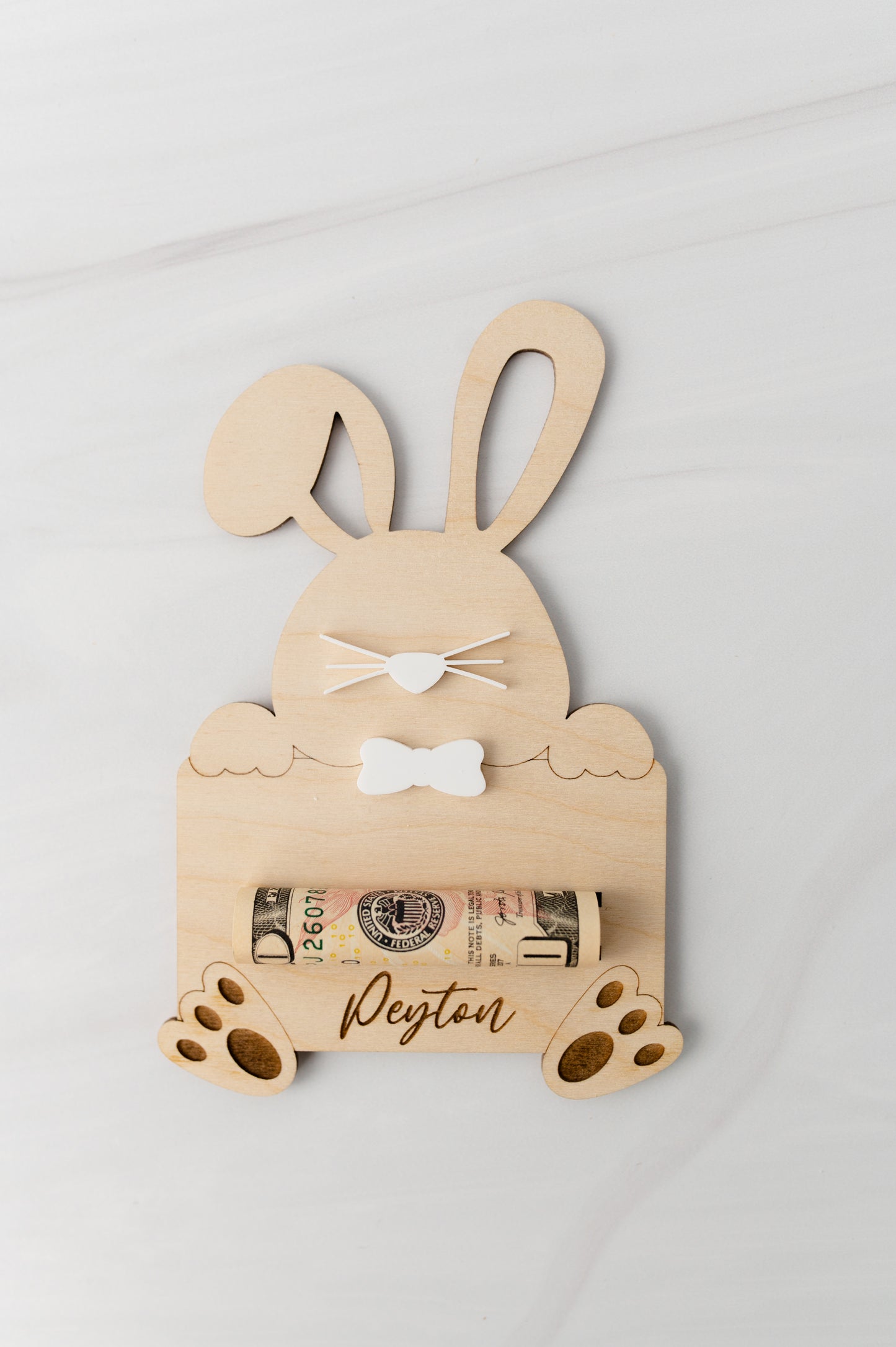 Bunny Money Holder for Easter Baskets