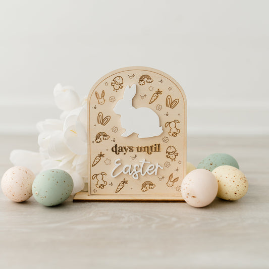 Countdown to Easter Dry Erase Sign